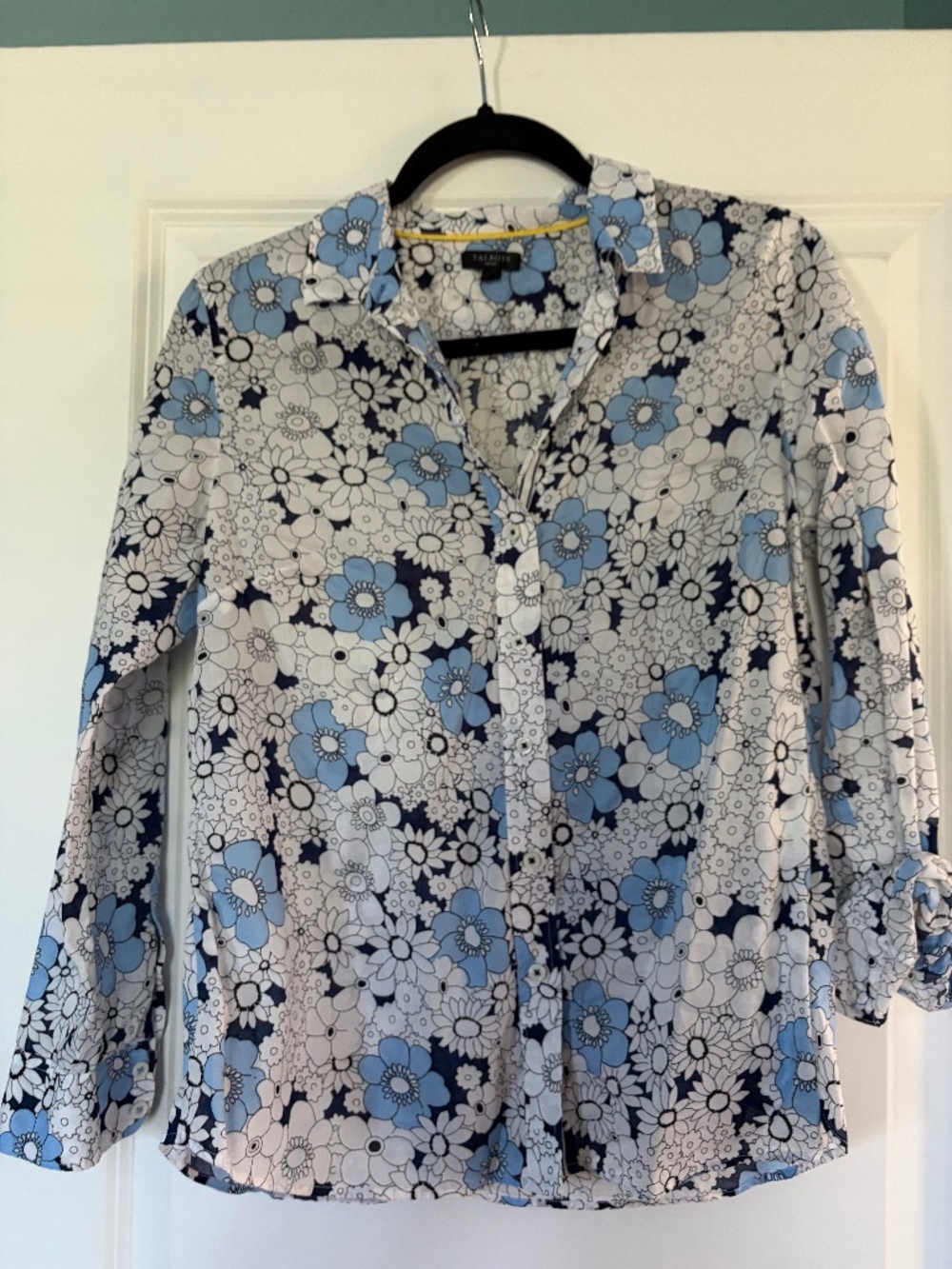 Talbots Floral Top